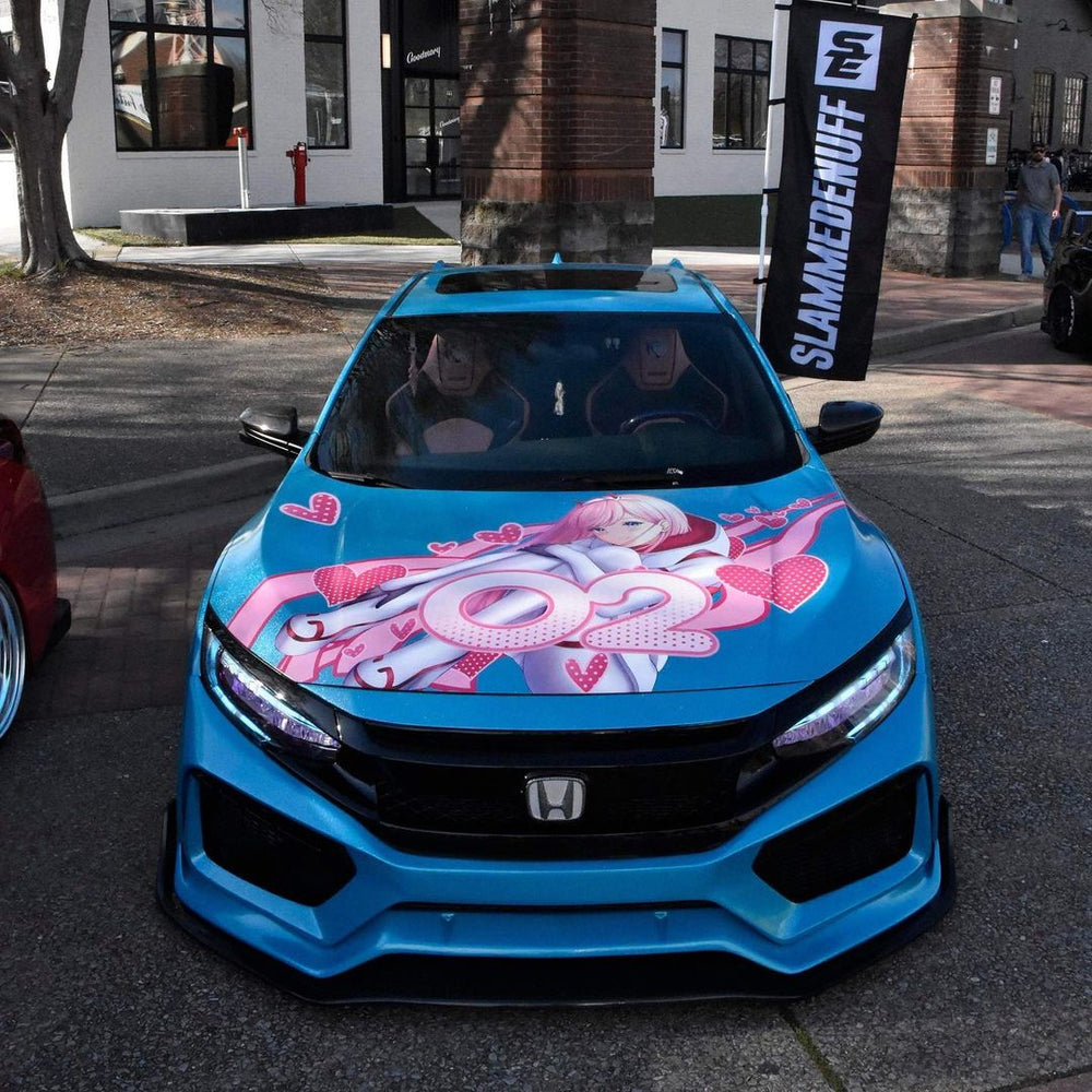 Robot Carbon Fiber Front Bumper & Front Lip For Honda Civic 10th Gen FK7