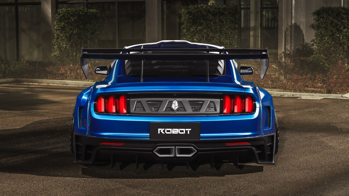 Robot "DAWN " Widebody Kit For Mustang S550 S550.2 2018-2022 Carbon Fiber