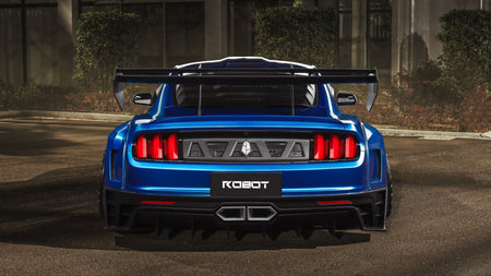 Robot "DAWN & DUSK" Rear Window Louvers For Ford Mustang S550.1 S550.2 GT EcoBoost V6 GT350 GT500