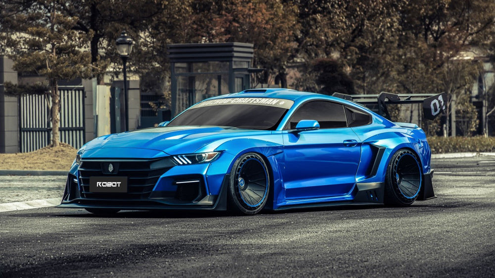 Robot "DAWN" Widebody Kit For Mustang S550 S550.1 2015 2016 2017