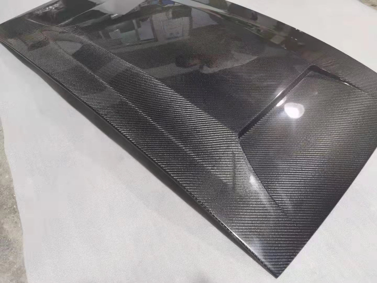 Robot "DAWN & DUSK " Roof Scoop For Ford Mustang S550 S550.1 S550.2 GT EcoBoost V6 GT350 GT500