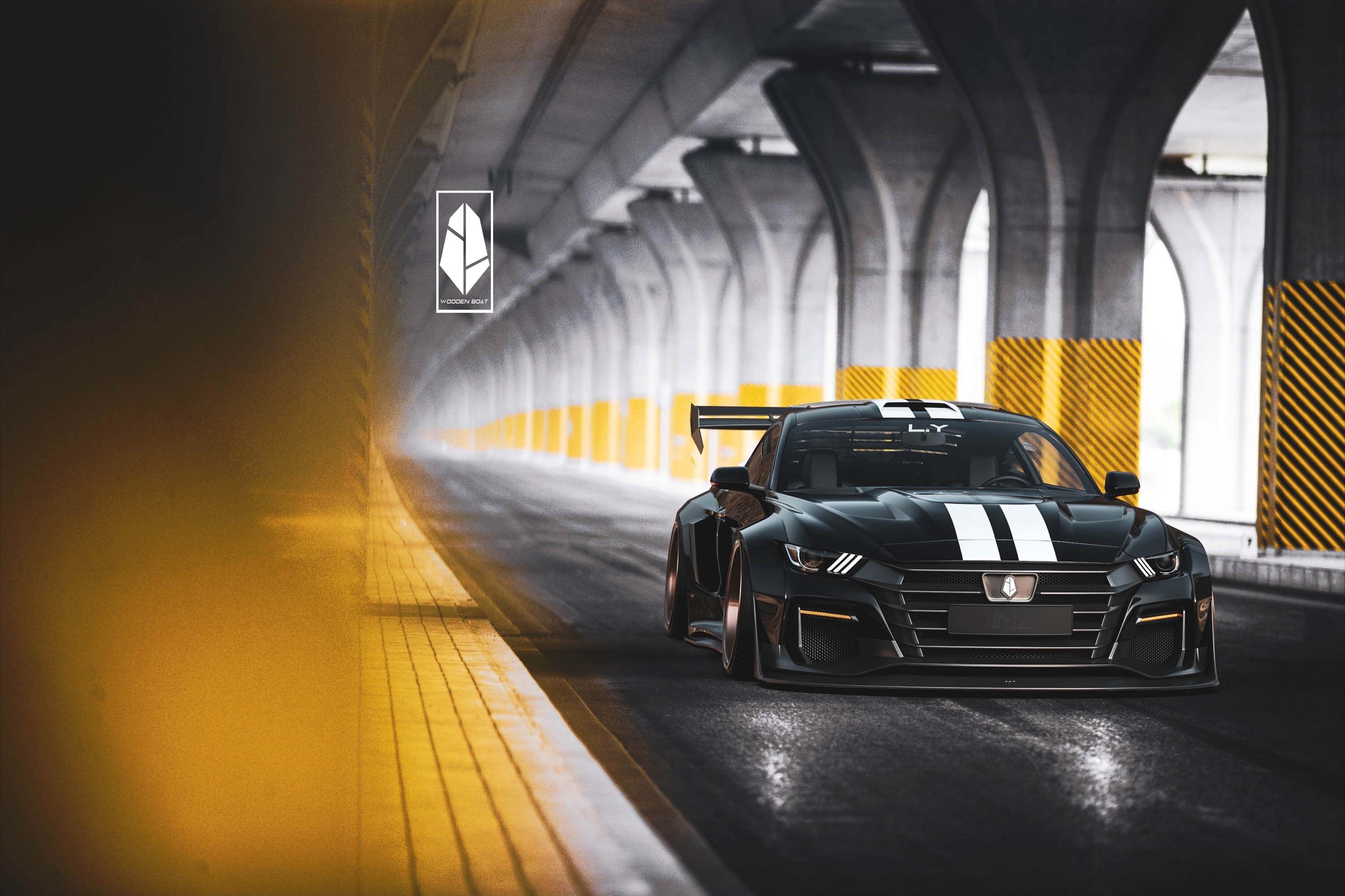 Robot "DAWN" Widebody Kit For Mustang S550 S550.1 2015 2016 2017