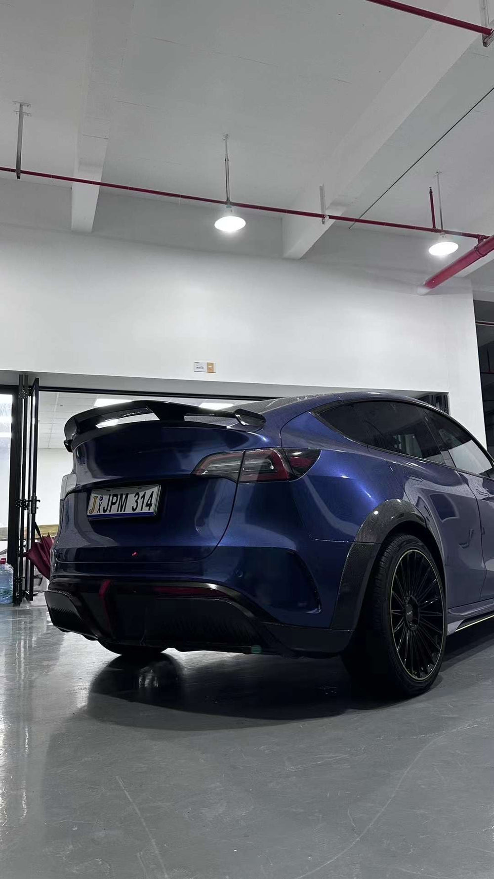 Robot "STARSHIP" Rear Bumper & Diffuser For Tesla Model Y / Performance