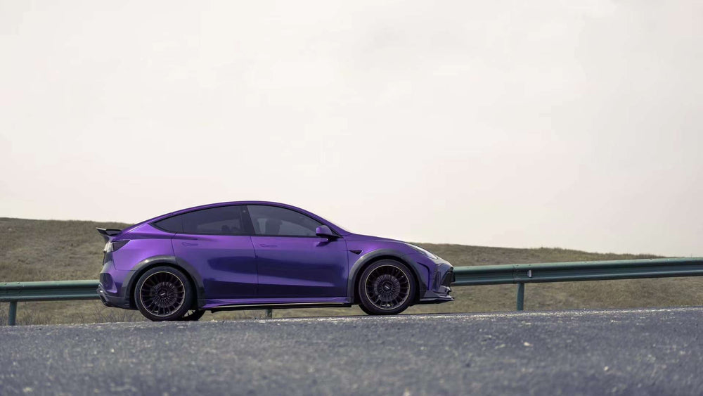 Robot "Starship" Rear Spoiler Wing For Tesla Model Y - Carbon Fiber or FRP