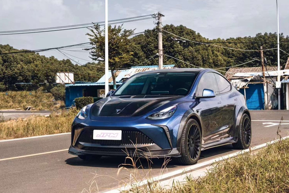 Robot "STARSHIP" Hood Bonnet For Tesla Model Y / Performance