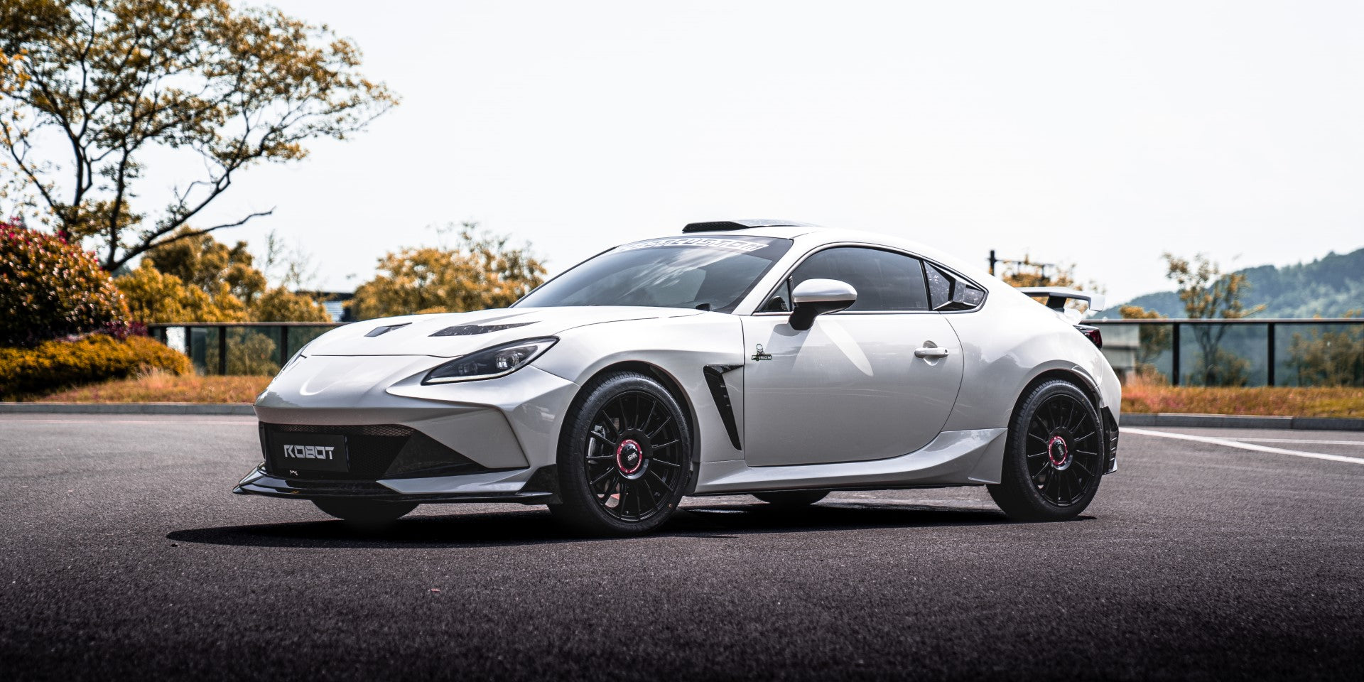 Robot "SHINNING" Narrow Body Front Bumper & Lip  For Toyota GR86 Subaru BRZ