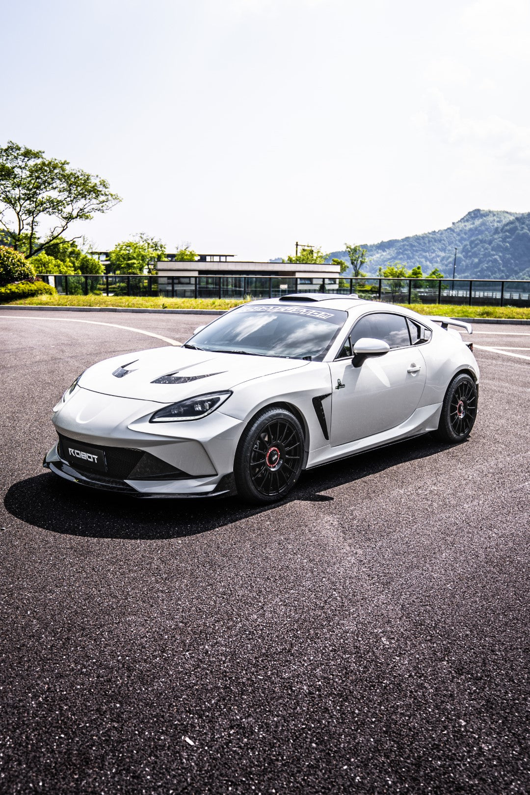 Robot "SHINNING" Narrow Body Front Bumper & Lip  For Toyota GR86 Subaru BRZ