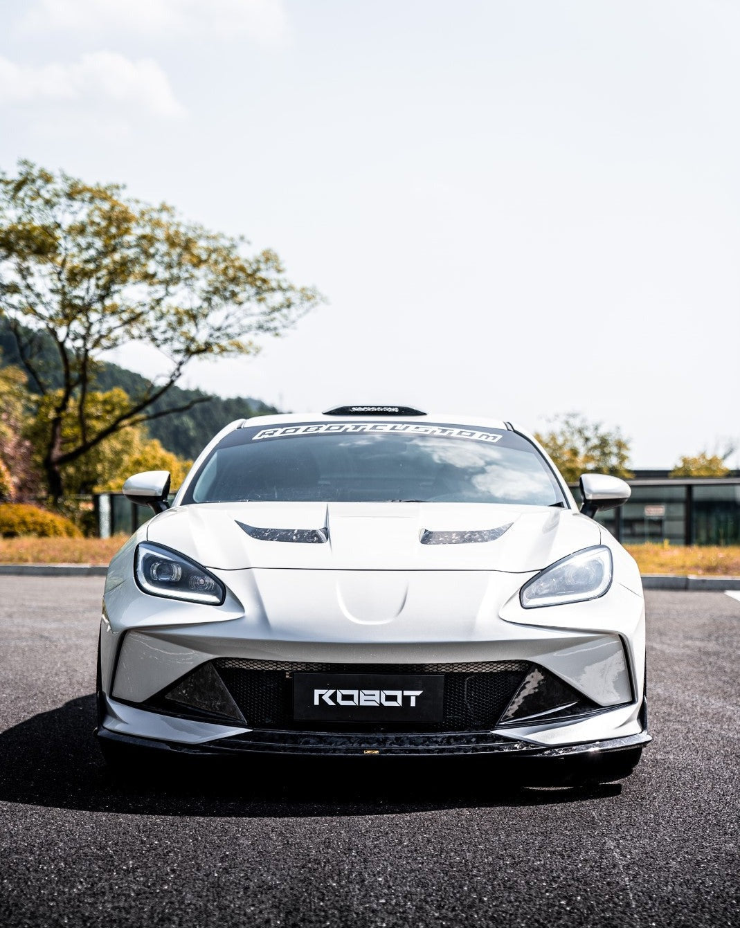 Robot "SHINNING" Narrow Body Front Bumper & Lip  For Toyota GR86 Subaru BRZ