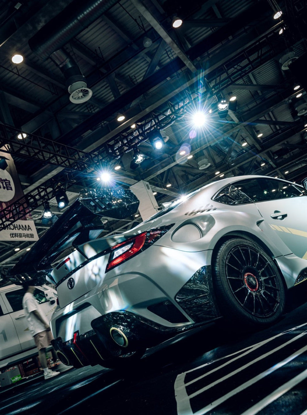 Robot "SHINNING" Extreme Rear GT Wing For Toyota GR86 Subaru BRZ