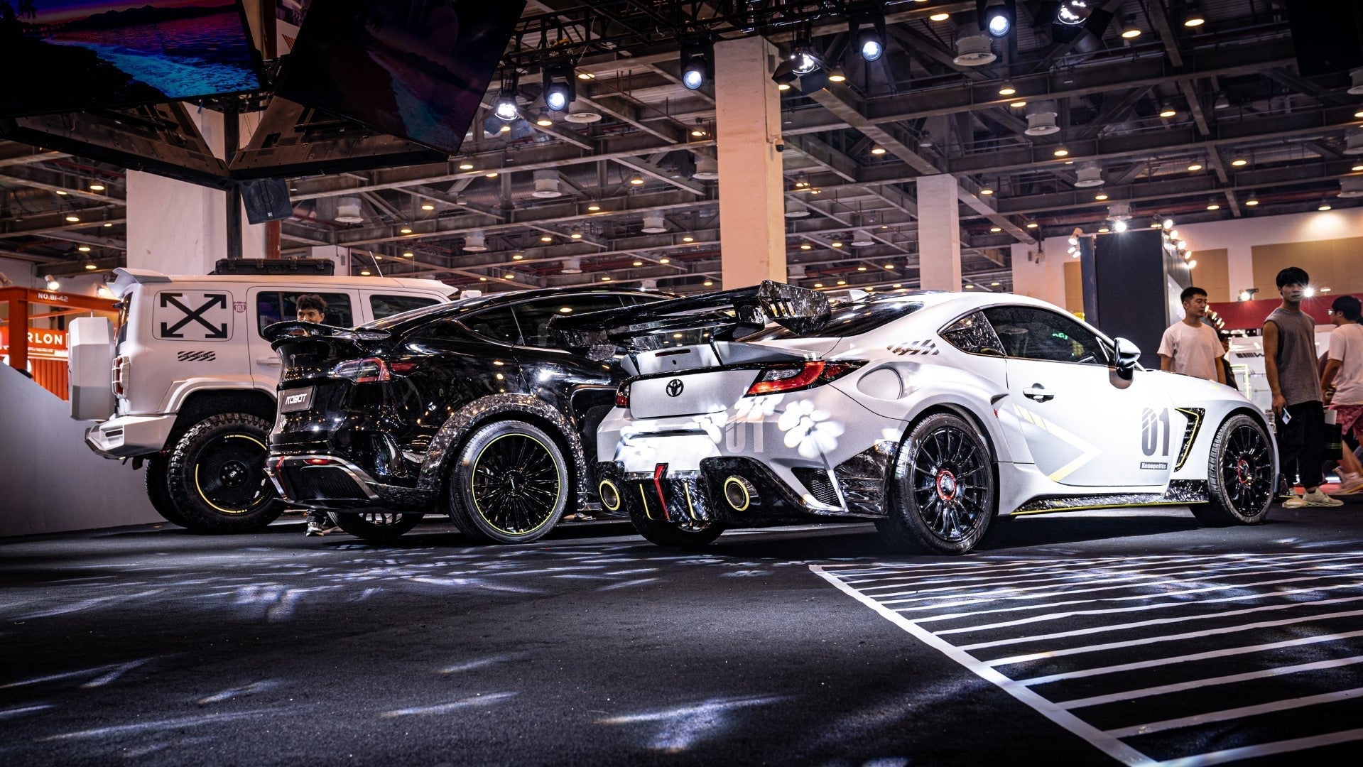 Robot "SHINNING" Extreme Rear GT Wing For Toyota GR86 Subaru BRZ
