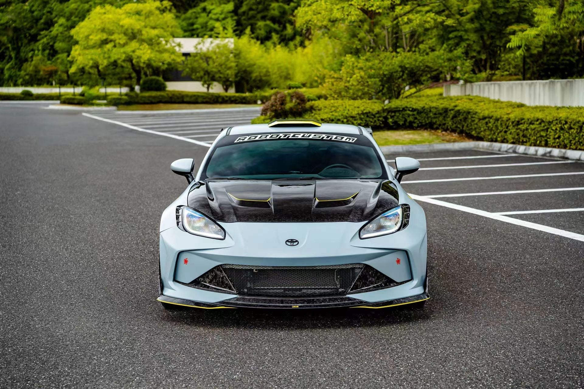 Robot "SHINNING" Roof Scoop For Toyota GR86 Subaru BRZ