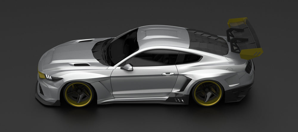 Robot  "DUSK" Widebody Kit For Mustang S550.1 S550.2 2015-2023