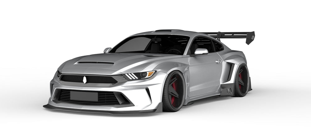 Robot  "DUSK" Widebody Kit For Mustang S550.1 S550.2 2015-2023