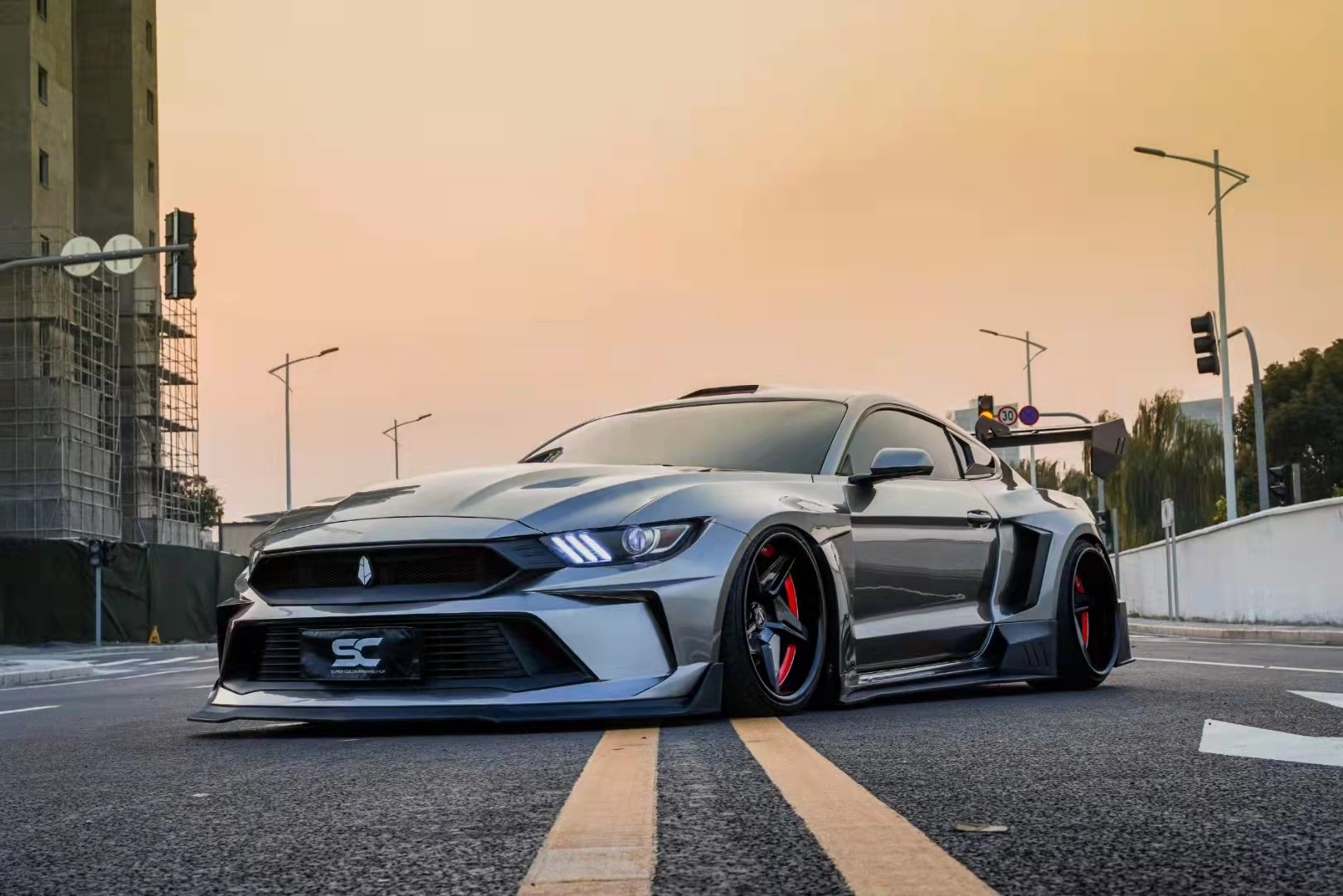 Robot  "DUSK" Widebody Kit For Mustang S550.1 S550.2 2015-2023