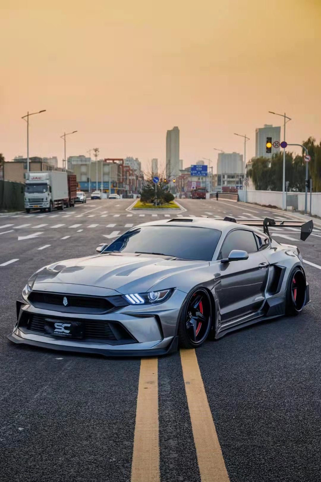 Robot  "DUSK" Widebody Kit For Mustang S550.1 S550.2 2015-2023