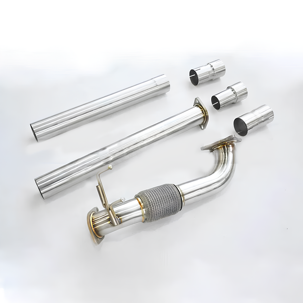 AME high ss304 catless exhaust downpipe for Volkswagen Golf Mk5 GT TSi 1.4 Litre 170PS