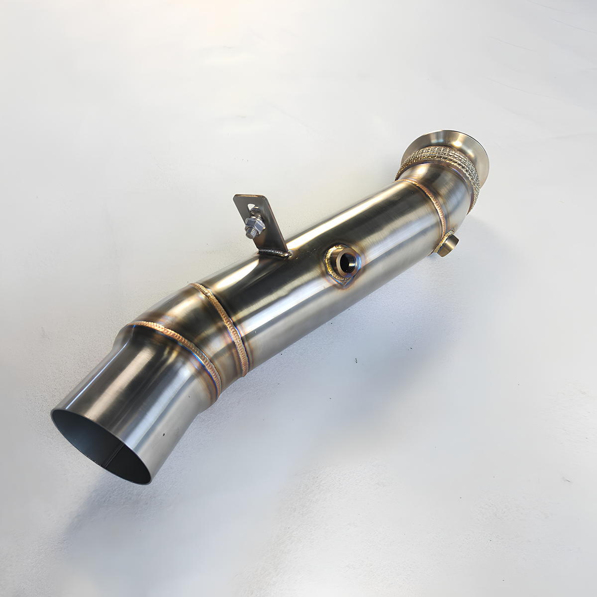 AME high performance catted exhaust Downpipes For BMW N55 30T 2014-2018 F10/F07/F18/F15/F16;535`i/535GT/535Li/X5/X6