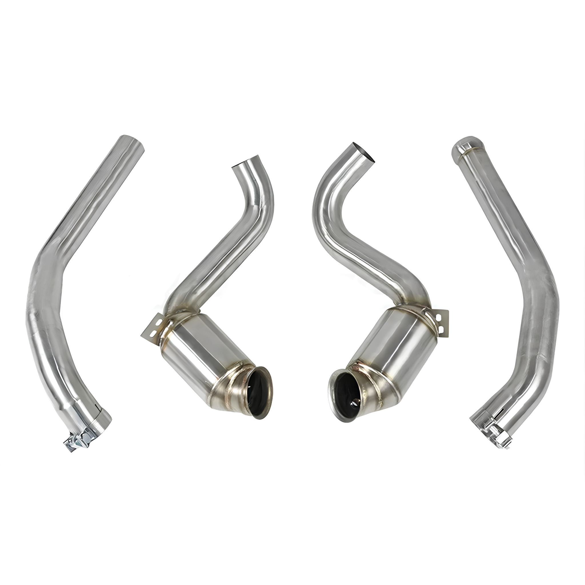 Rstype Downpipe For Mercedes-Ben GLE63 AMG 4.0T 2021~UP Exhaust Downpipe Catless downpipe