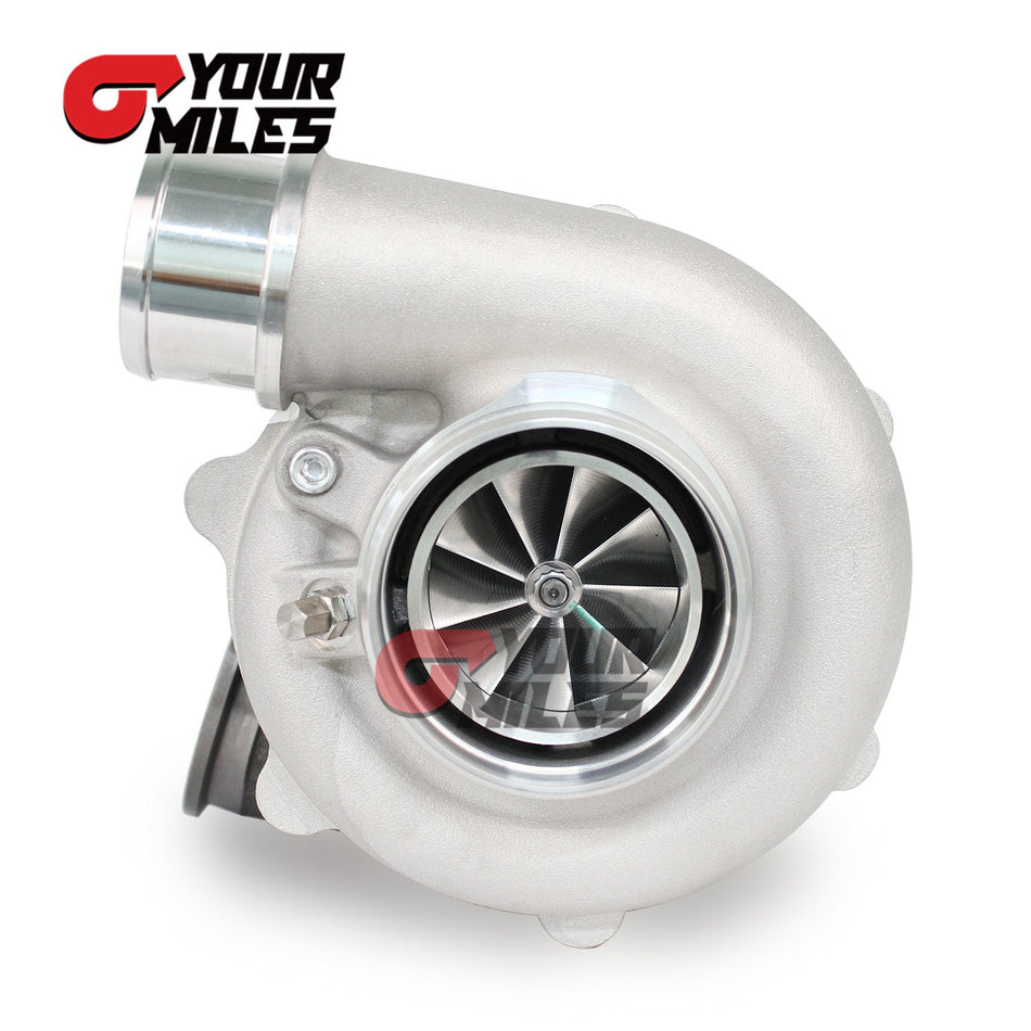 Yourmiles Reverse Rotation G25-550 Dual Ball Bearing Point Milled Comp. Wheel Non-Wastegate TurboCharger 0.72 A/R Vband TH