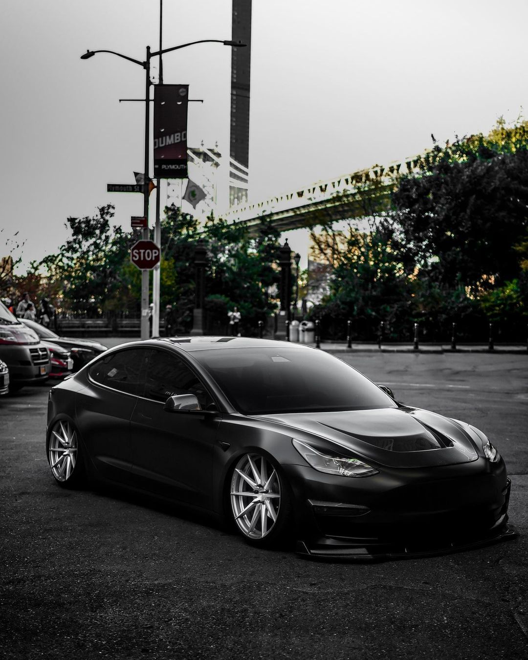 Robot "Crypton"  Hood Bonnet For Tesla Model 3