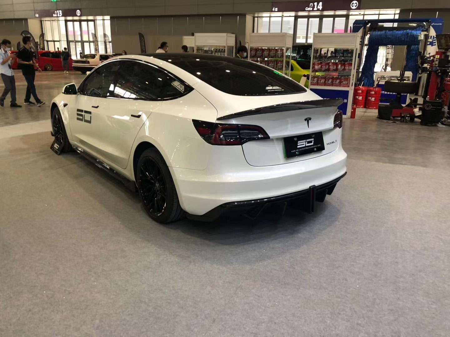Robot "Crypton" Carbon Fiber Full Body Kit For Tesla Model 3