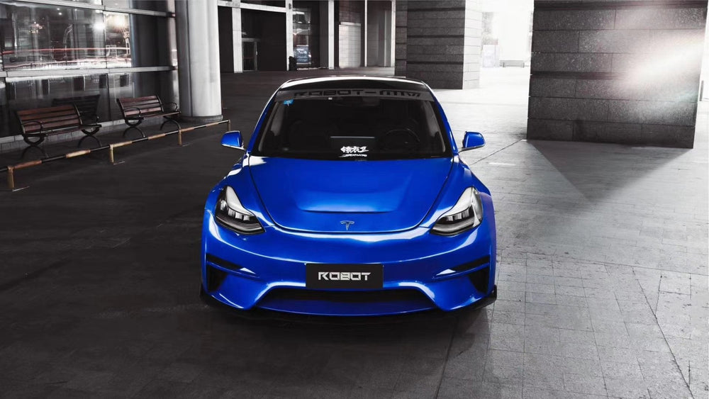 Robot "Crypton" Carbon Fiber Full Body Kit For Tesla Model 3