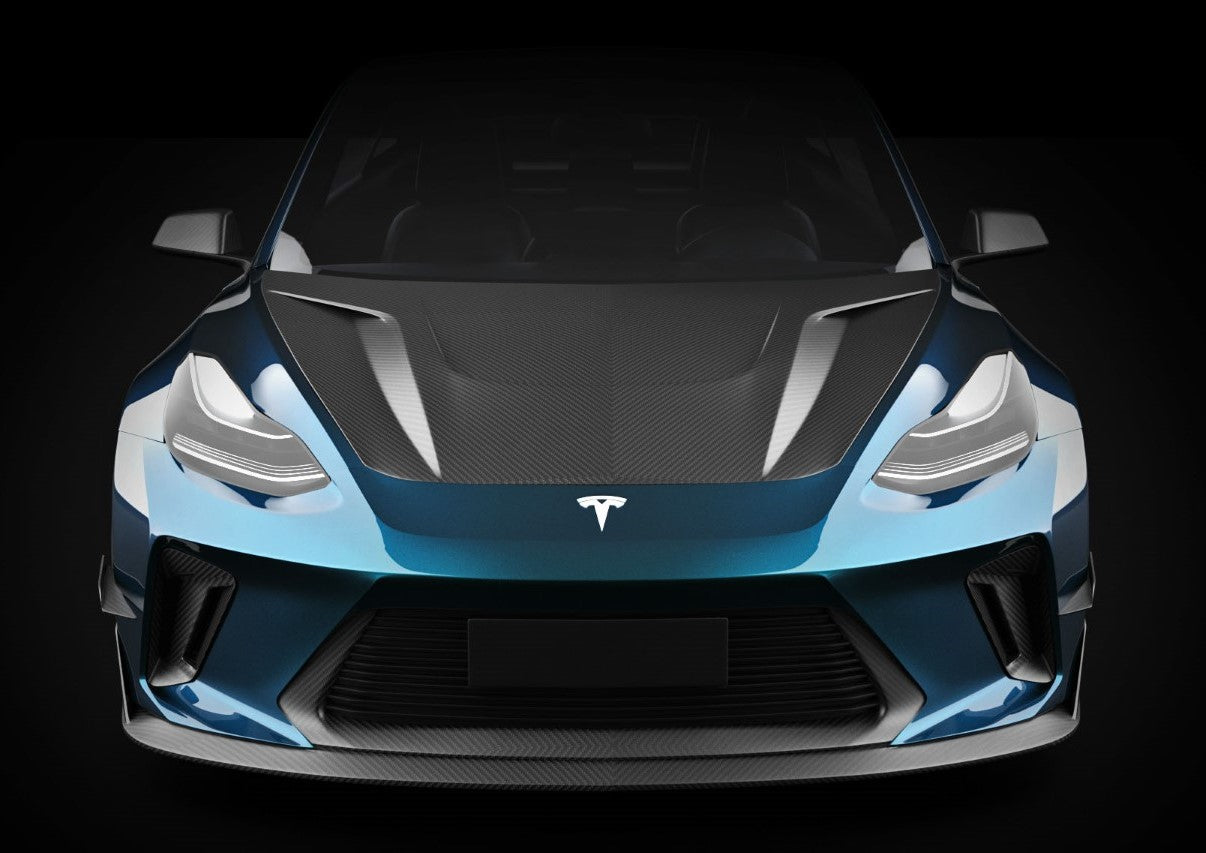 Robot "HACKER"  Narrow Body Full Body Kit For Tesla Model 3