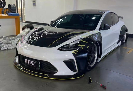 Robot "HACKER"  Widebody Full Body Kit For Tesla Model 3