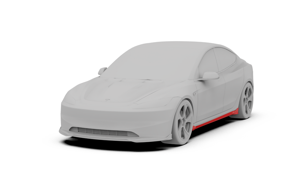 Robot  "Hidrogai" Side Skirts for Tesla Model 3 2024-ON