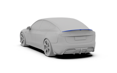 Robot " Hidrogai " Ducktail Rear Spoiler for Tesla Model 3 2024-ON