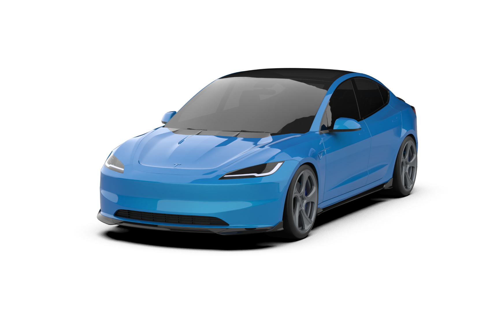 Robot  "Hidrogai" Side Skirts for Tesla Model 3 2024-ON