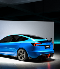 Robot "Hidrogai" Rear Diffuser for Tesla Model 3 2024-ON