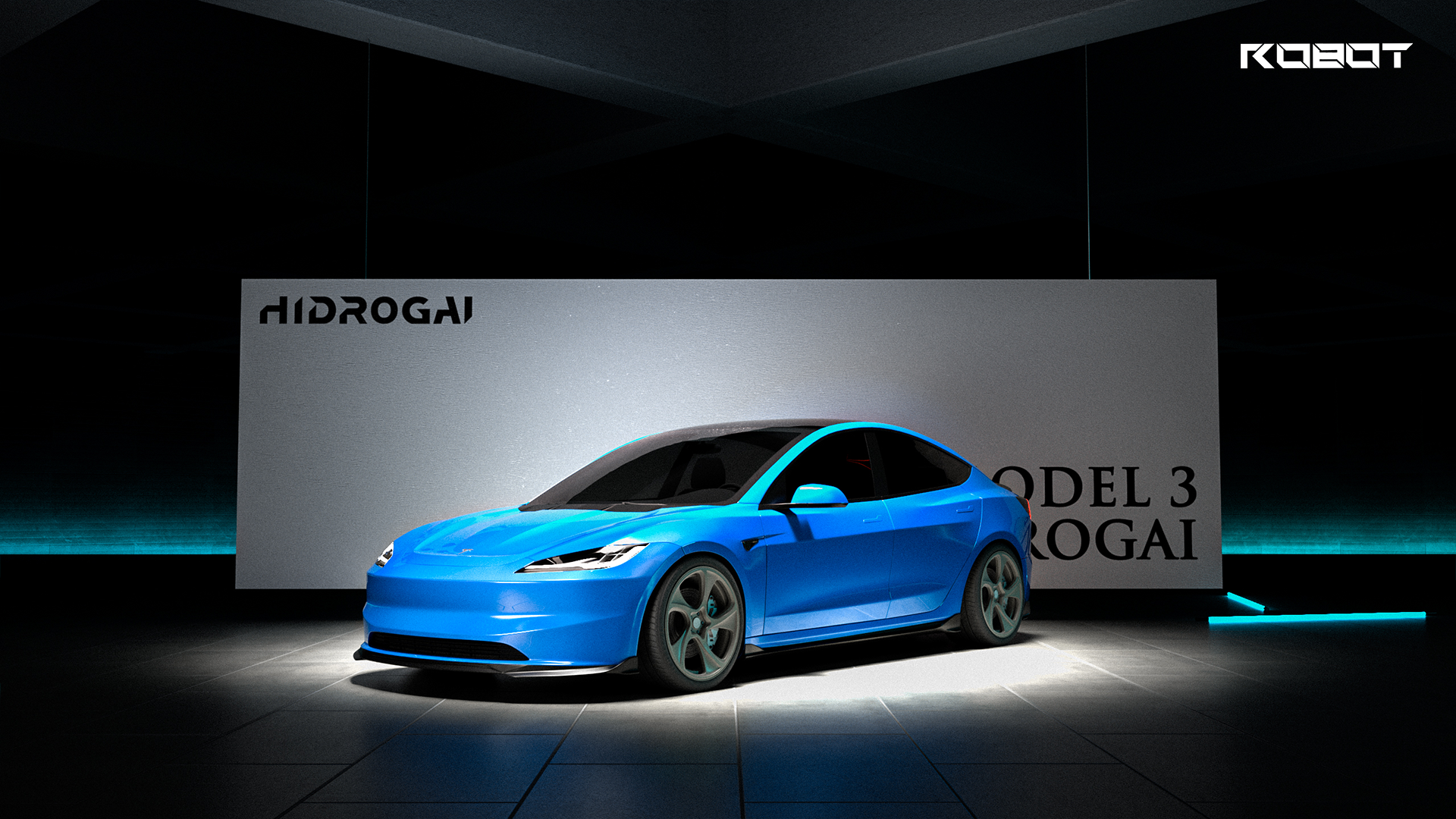 Robot " Hidrogai " Full Body Kit for Tesla Model 3 2024-ON