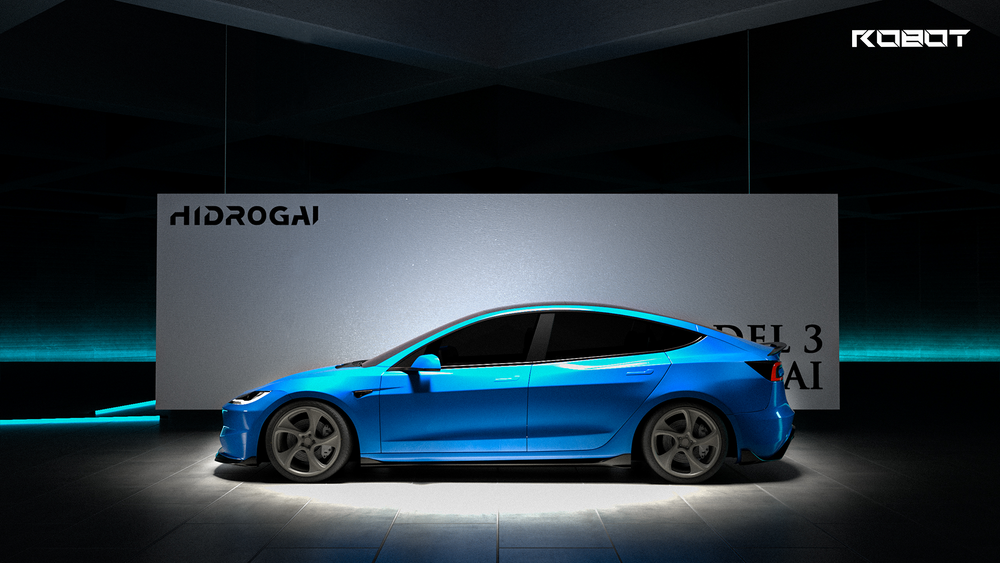Robot " Hidrogai " Full Body Kit for Tesla Model 3 2024-ON