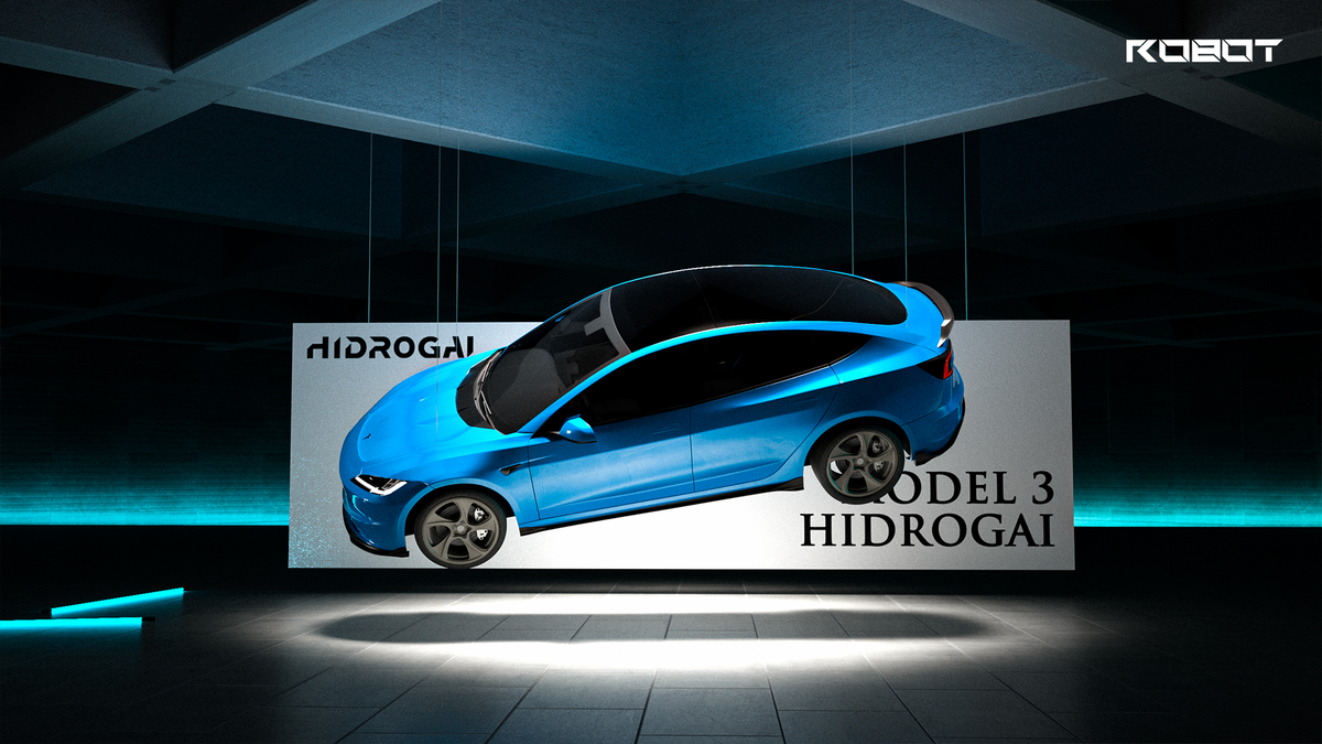 Robot " Hidrogai " Full Body Kit for Tesla Model 3 2024-ON