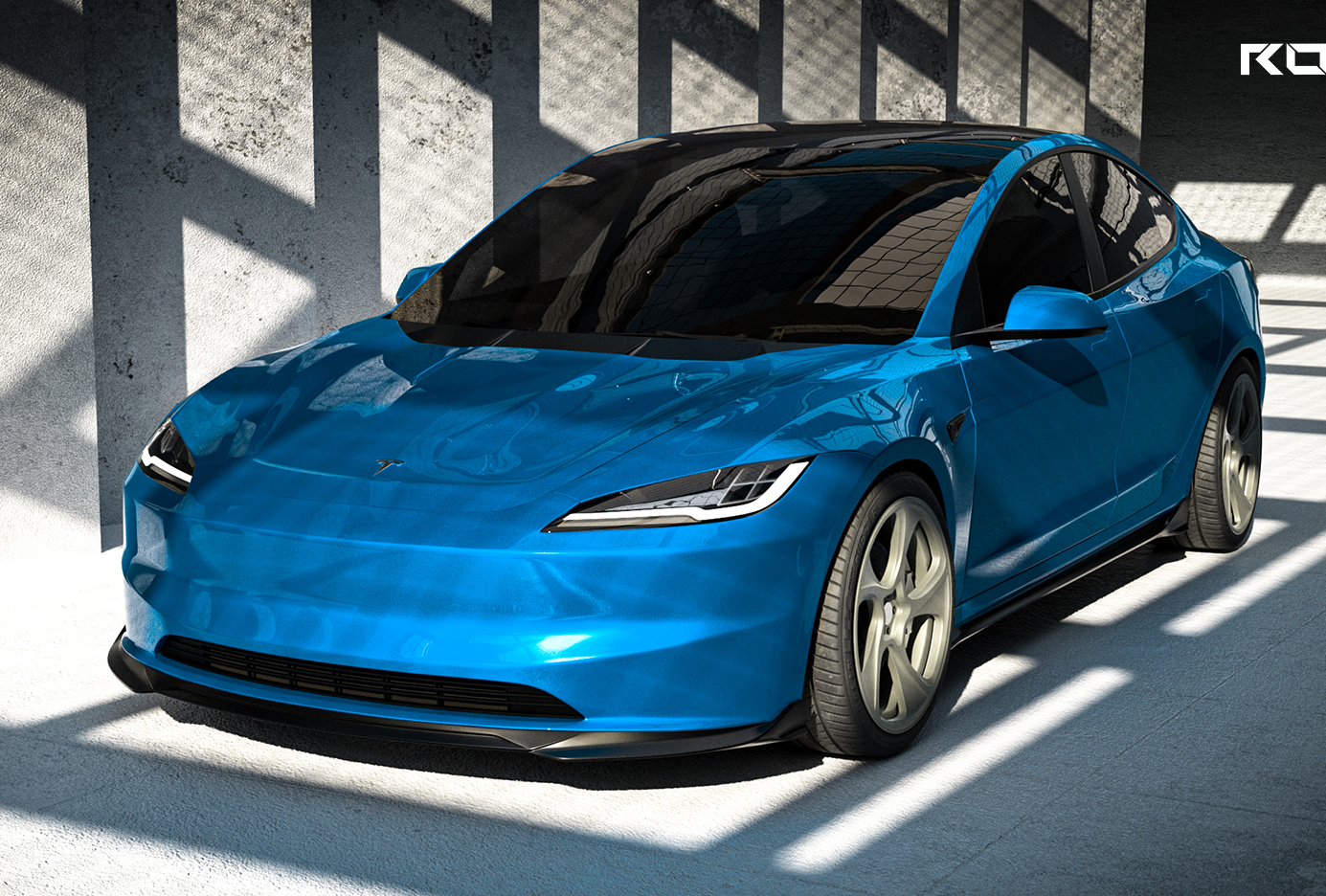 Robot " Hidrogai " Full Body Kit for Tesla Model 3 2024-ON