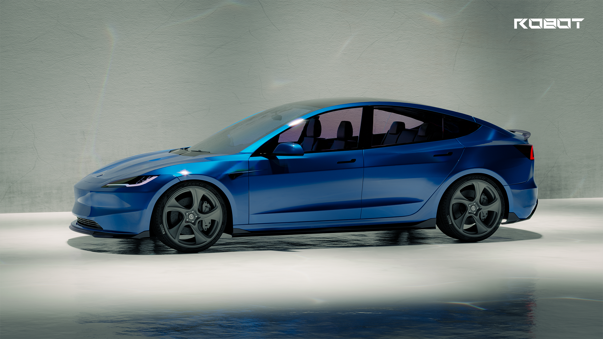 Robot " Hidrogai " Full Body Kit for Tesla Model 3 2024-ON