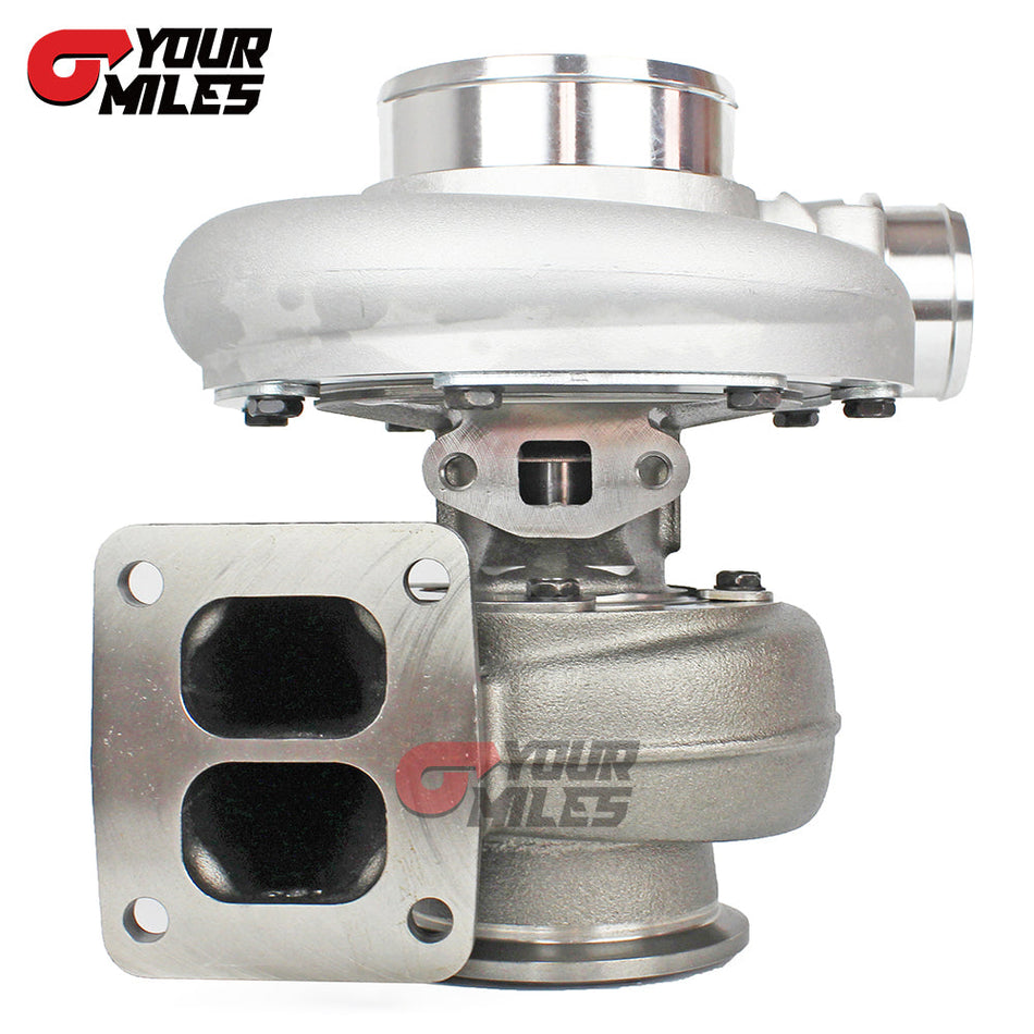 Yourmiles S300 SX3-66 S366 Cast Wheel Journal Bearing TurboCharger T4 .91 Divided/0.86 DV Turbine