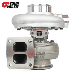 Yourmiles SX-300 S363 Billet Wheel Journal Bearing TurboCharger T4 .91/0.86 Dual Vband Turbine