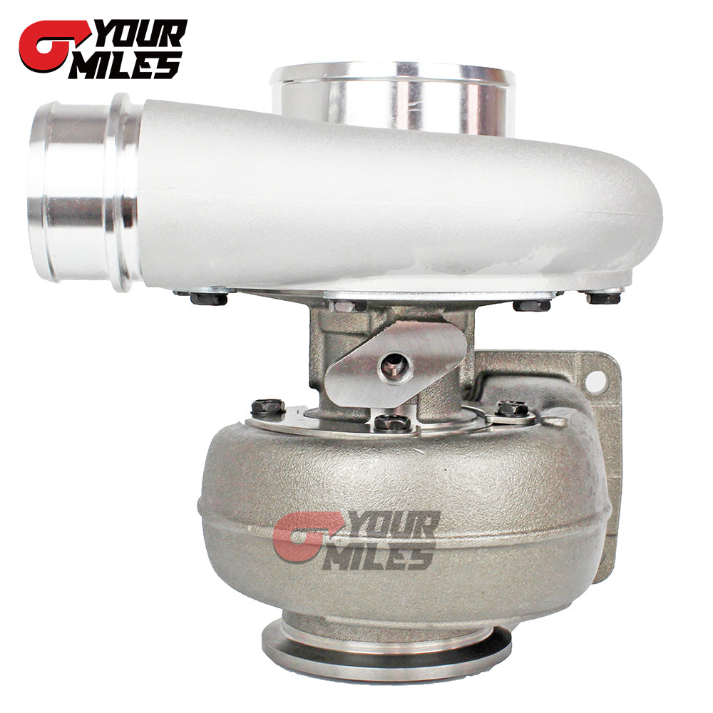 Yourmiles S300 SX3-66 S366 Billet Wheel Journal Bearing TurboCharger T4 .91 Divided/0.86 DV Turbine