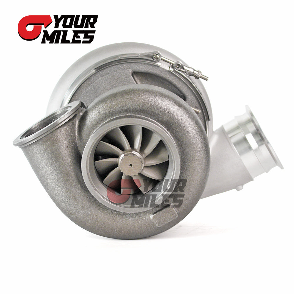 Yourmiles S480 80mm Billet Compressor Wheel Turbo Charger S&V Cover 1.31 Dual Vband Turbine