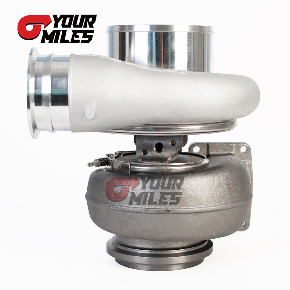 Yourmiles S480 80mm Billet Compressor Wheel T6 Twin Scroll 1.32 A/R Turbo Charger S&V Cover