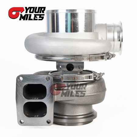 Yourmiles S480 80mm Billet Compressor Wheel T6 Twin Scroll 1.32 A/R Turbo Charger S&V Cover