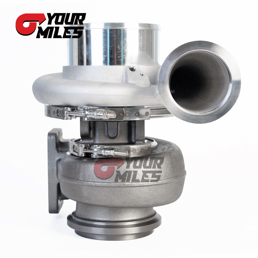 Yourmiles S480 80mm Billet Compressor Wheel T6 Twin Scroll 1.32 A/R Turbo Charger S&V Cover