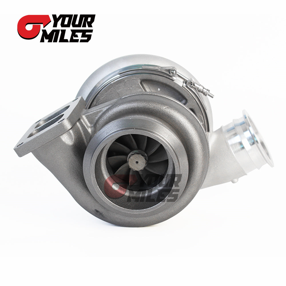 Yourmiles S480 80mm Billet Compressor Wheel T6 Twin Scroll 1.32 A/R Turbo Charger S&V Cover