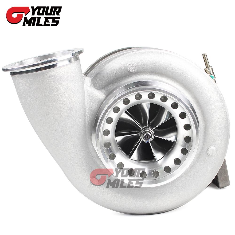 Yourmiles S400SX4 80mm Billet Compressor Wheel T4 Twin Scroll 1.25 A/R 96/88mm Turbo Charger RC Cover