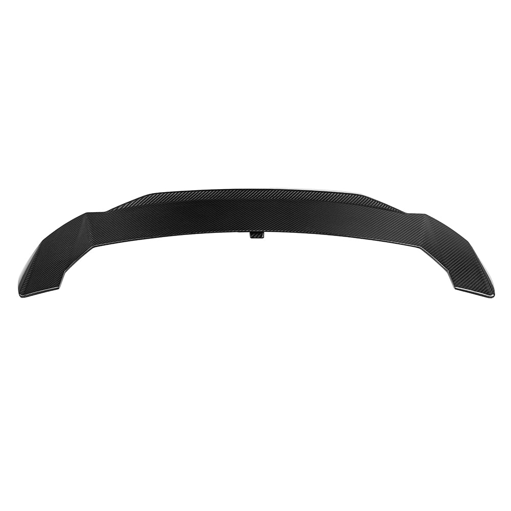 SOOQOO BMW M3 G81 carbon fibre spoiler - installation fitment view
