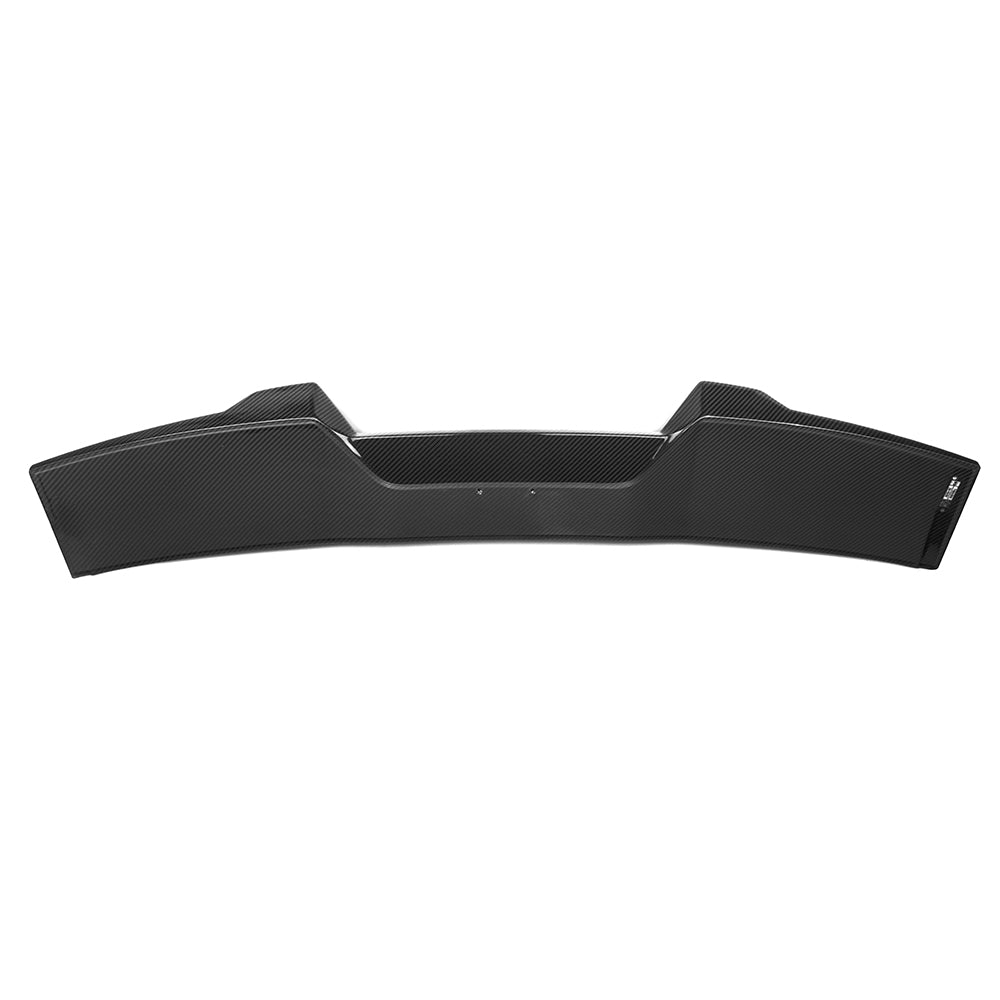 SOOQOO BMW X6M F96 carbon fibre spoiler - installation fitment view