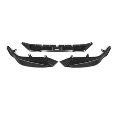 SOOQOO BMW M2 G87 carbon fibre front splitter - side profile view