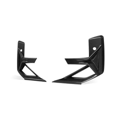 SOOQOO BMW X3M F97 carbon fibre front side vent - front three-quarter view